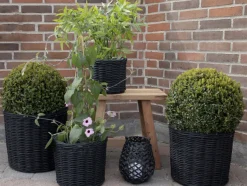 Lådor & Korgar|Arbetsrum|Garden Prestige Korgar 'Bogor Black' 4-pack - Svart