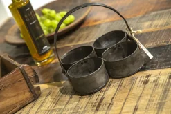 Lådor Vintage|Hyllor & Förvaring|Reforma Korg 'Iron cups' - Järn