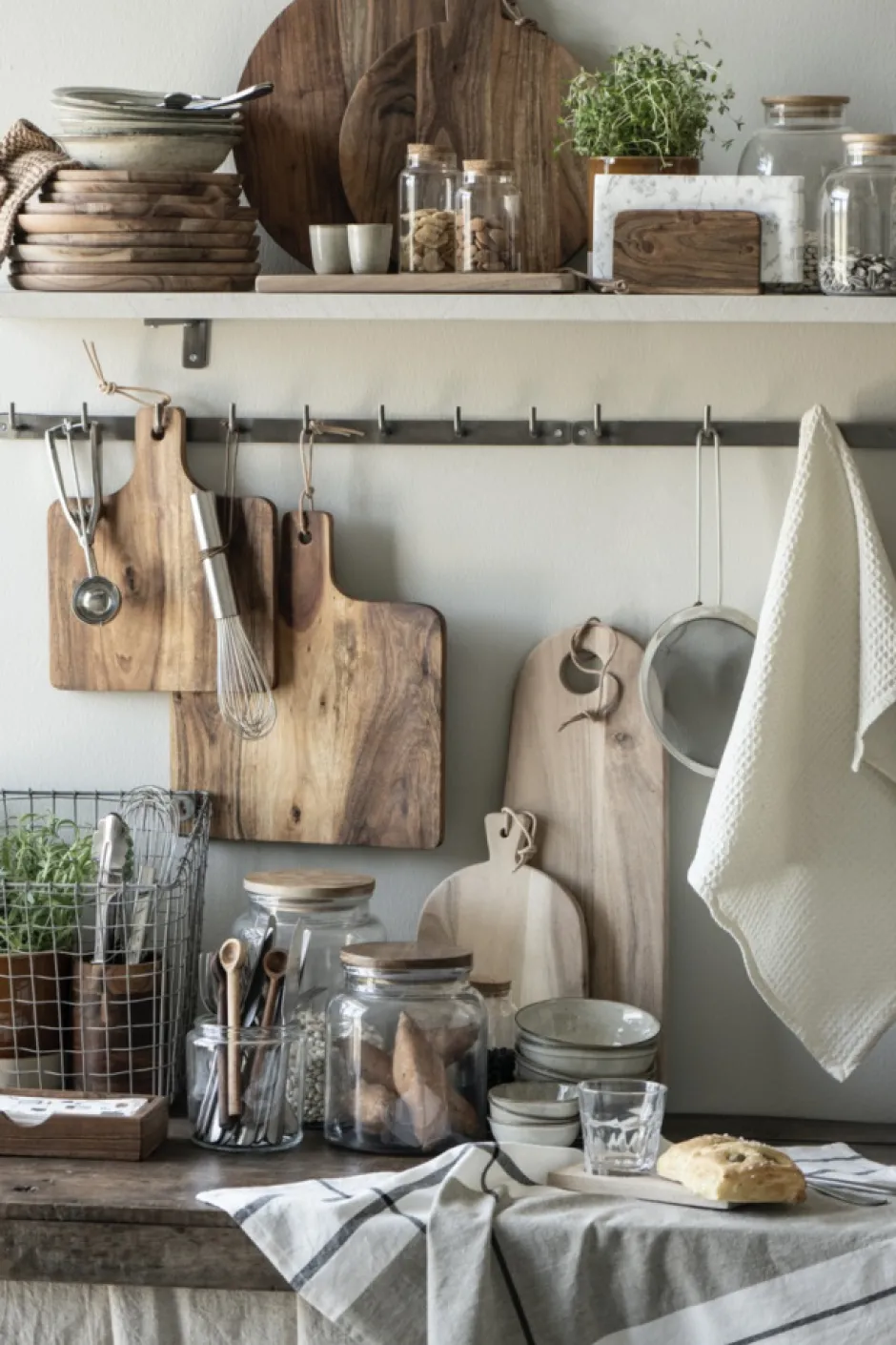 Klädhängare|Hyllor & Förvaring|Ib Laursen Kroklist 'Antique brass' - Silver