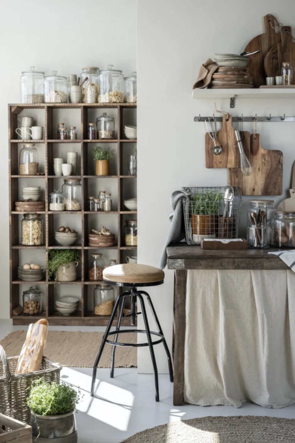 Klädhängare|Hyllor & Förvaring|Ib Laursen Kroklist 'Antique brass' - Silver