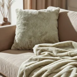 Sovrum|Kuddfodral|Reforma x Trendcarpet Kuddfodral 'Aranga Super Soft' 45x45cm - Ljusgrön