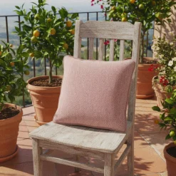 Sovrum|Kuddfodral|Reforma x Trendcarpet Kuddfodral 'Denisa Fishbone' 45x45cm - Röd/vit