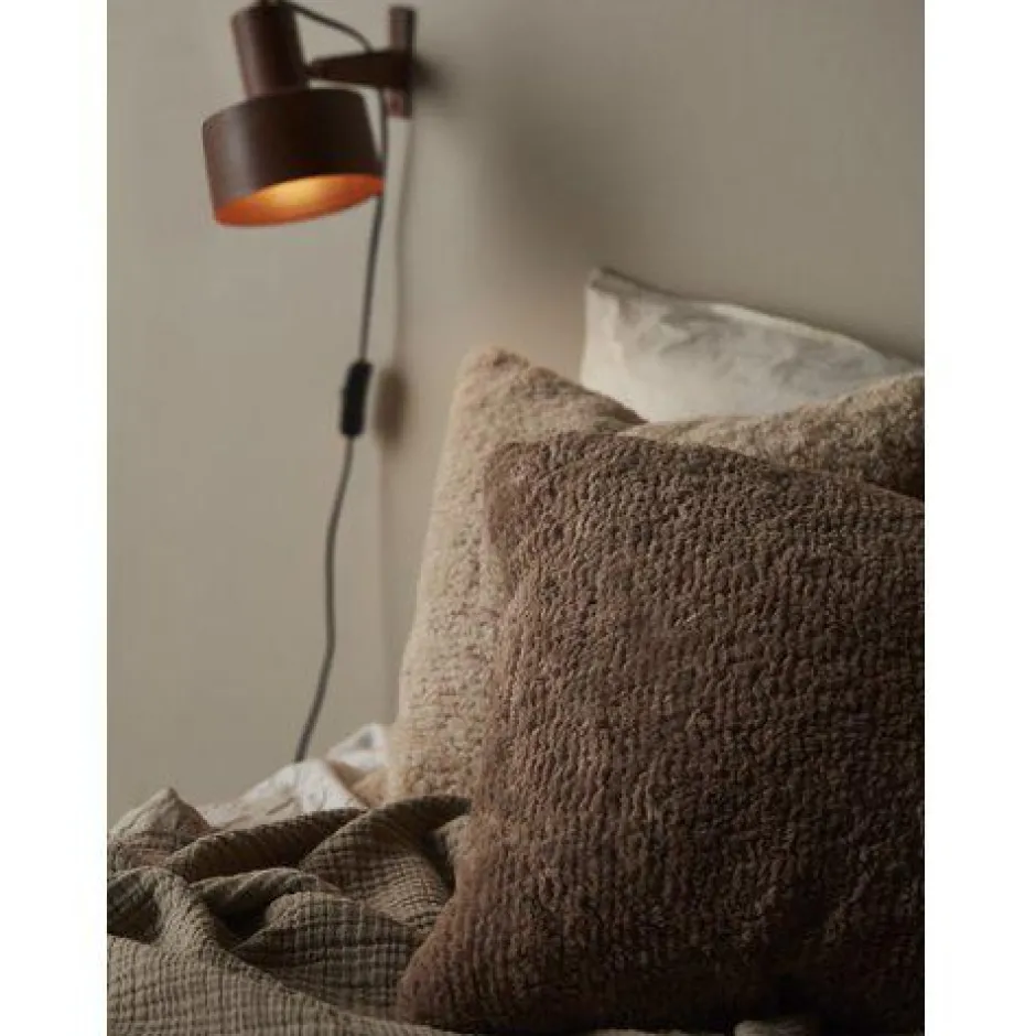 Sovrum|Kuddfodral|Svanefors Kuddfodral 'Dolly' 45x45 - Brun