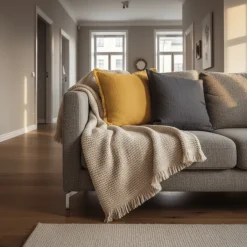 Sovrum|Kuddfodral|Reforma x Trendcarpet Kuddfodral 'Dorena' 45x45cm - Gul