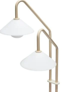 Golvlampor|Sovrum|Hübsch Lampa 'Comto' - Beige