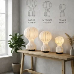 Lampor|Arbetsrum|Reforma Lampa 'Senigallia' L - Vit/Vit