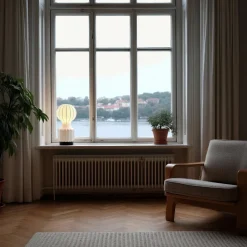 Lampor|Arbetsrum|Reforma Lampa 'Senigallia' S - Vit/Svart