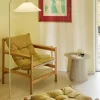 Golvlampor|Sovrum|Hübsch Lampa 'Solid' - Beige