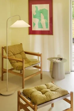 Golvlampor|Sovrum|Hübsch Lampa 'Solid' - Beige