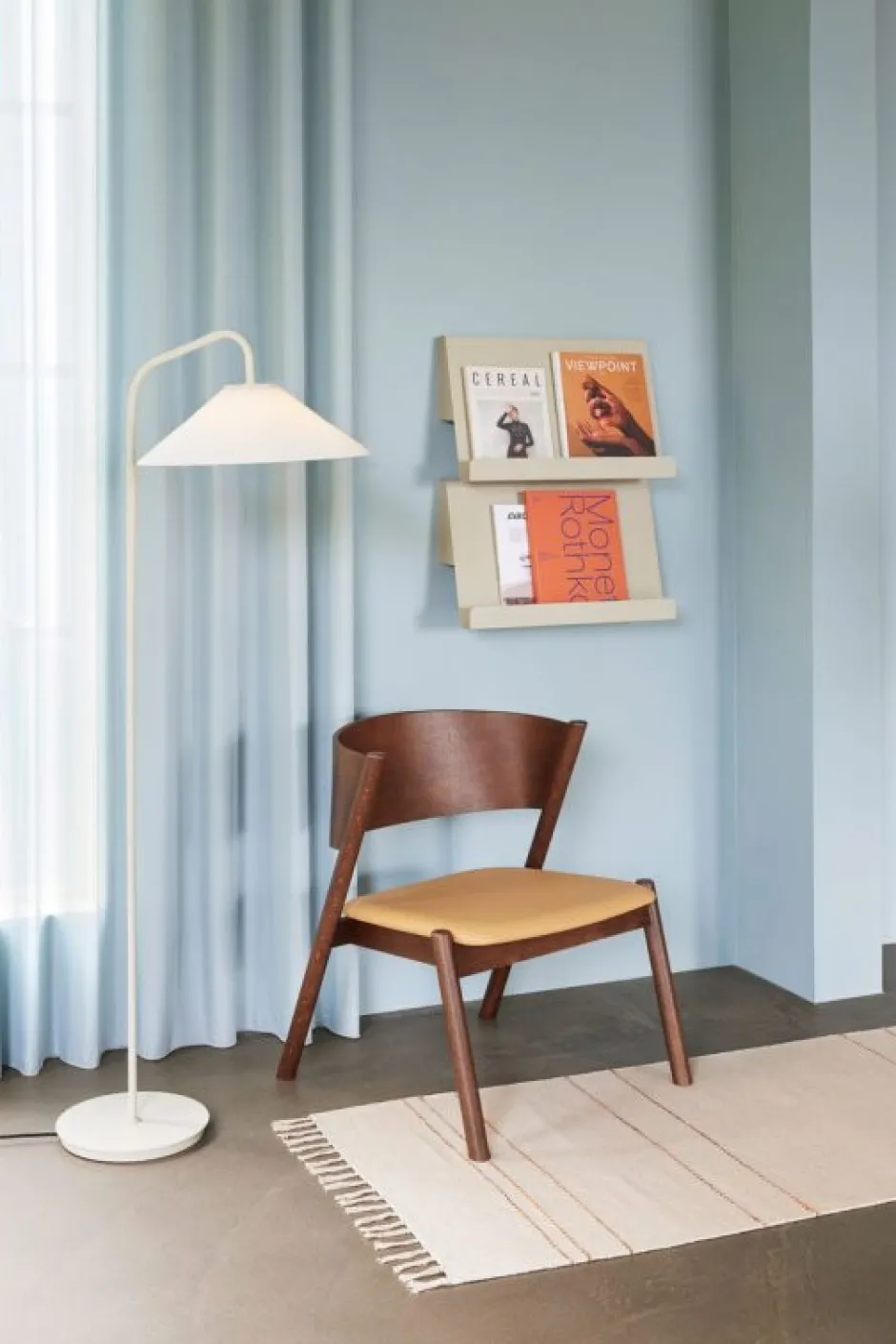 Golvlampor|Sovrum|Hübsch Lampa 'Solid' - Beige