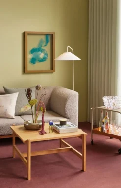 Golvlampor|Sovrum|Hübsch Lampa 'Solid' - Beige