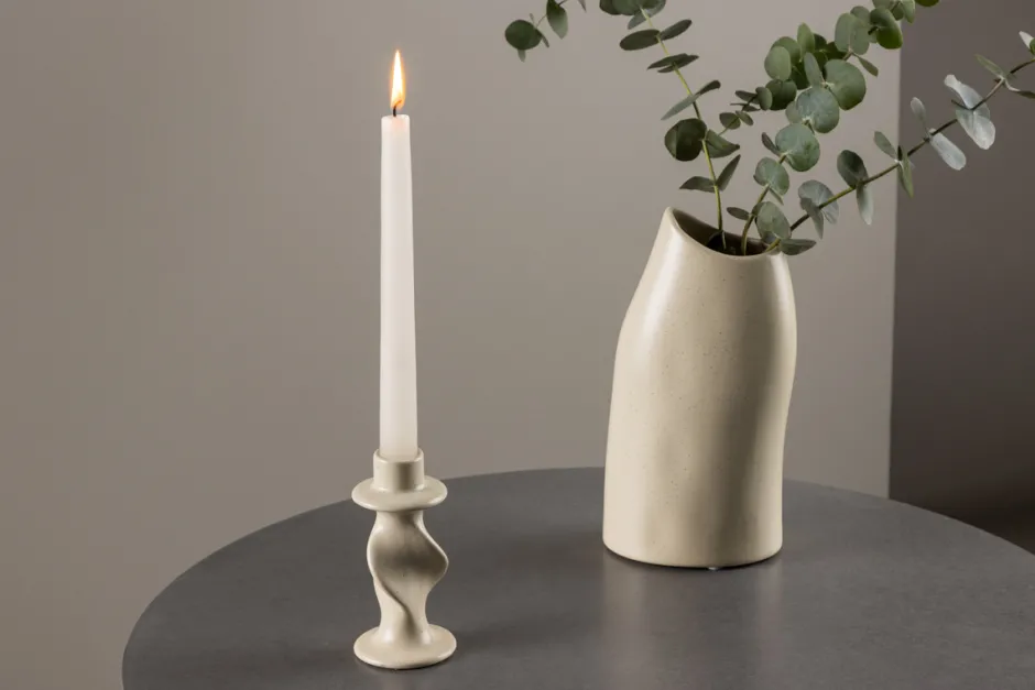 Vardagsrum|Kök|Reforma Ljusstake 'Brooks' - Beige