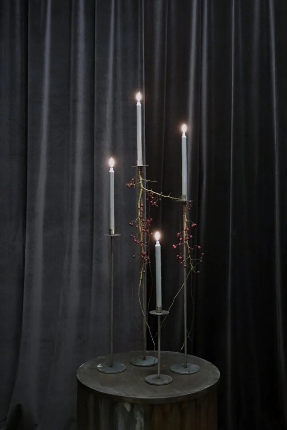 Ljusstakar & Ljuslyktor|Kök|Trademark Living Ljusstake 'Dean' S - Järn