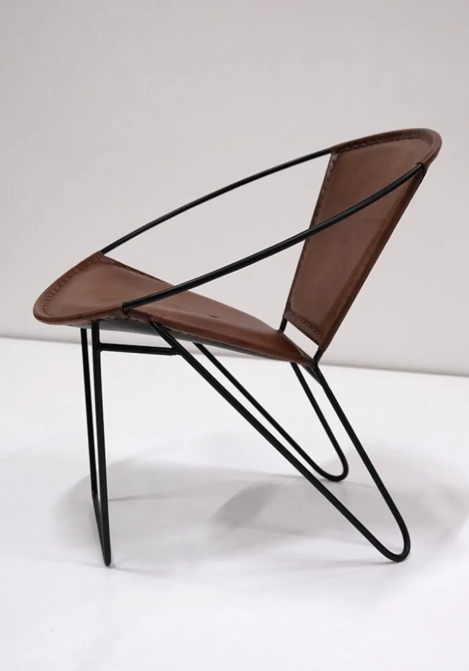Fåtöljer|Fåtöljer Vintage|Trademark Living Loungestol 'Dalton' - Brun