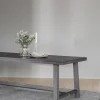 Matbord|Matbord Vintage|Rowico Home Matbord 'Brooklyn' 220x95cm - Mörkbrun