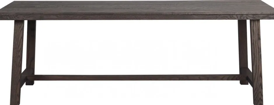 Matbord|Matbord Vintage|Rowico Home Matbord 'Brooklyn' 220x95cm - Mörkbrun