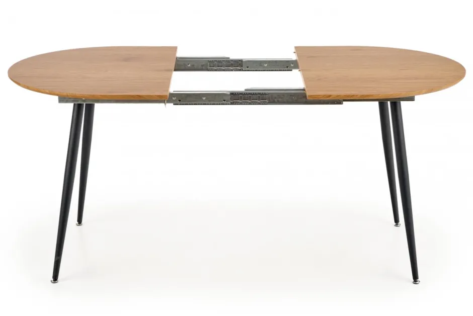 Matbord|Kök|Reforma Matbord 'Colorado' 120-160cm - Natur/svart