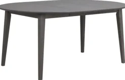 Runda Matbord|Matbord|Rowico Home Matbord 'Filippa' Runt 120cm - Mörkbrun