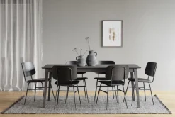 Matbord|Kök|Rowico Home Matbord 'Filippa' 180x90cm - Brun