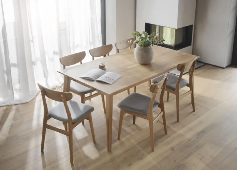 Matbord|Kök|Rowico Home Matbord 'Filippa' 180x90cm - Ek