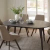 Matbord|Kök|Rowico Home Matbord 'Filippa' 170x105 - Svart