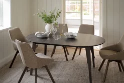 Matbord|Kök|Rowico Home Matbord 'Filippa' 170x105 - Svart