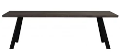 Matbord|Kök|Rowico Home Matbord 'Fred' - Brun/Svart 240x100cm
