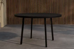 Trädgårdsbord|Uteplats|Garden Prestige Matbord 'Giardini' runt 120cm - Svart