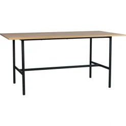 Bord|Matbord|Reforma Matbord 'Line' - Ek/Svart 160x90cm