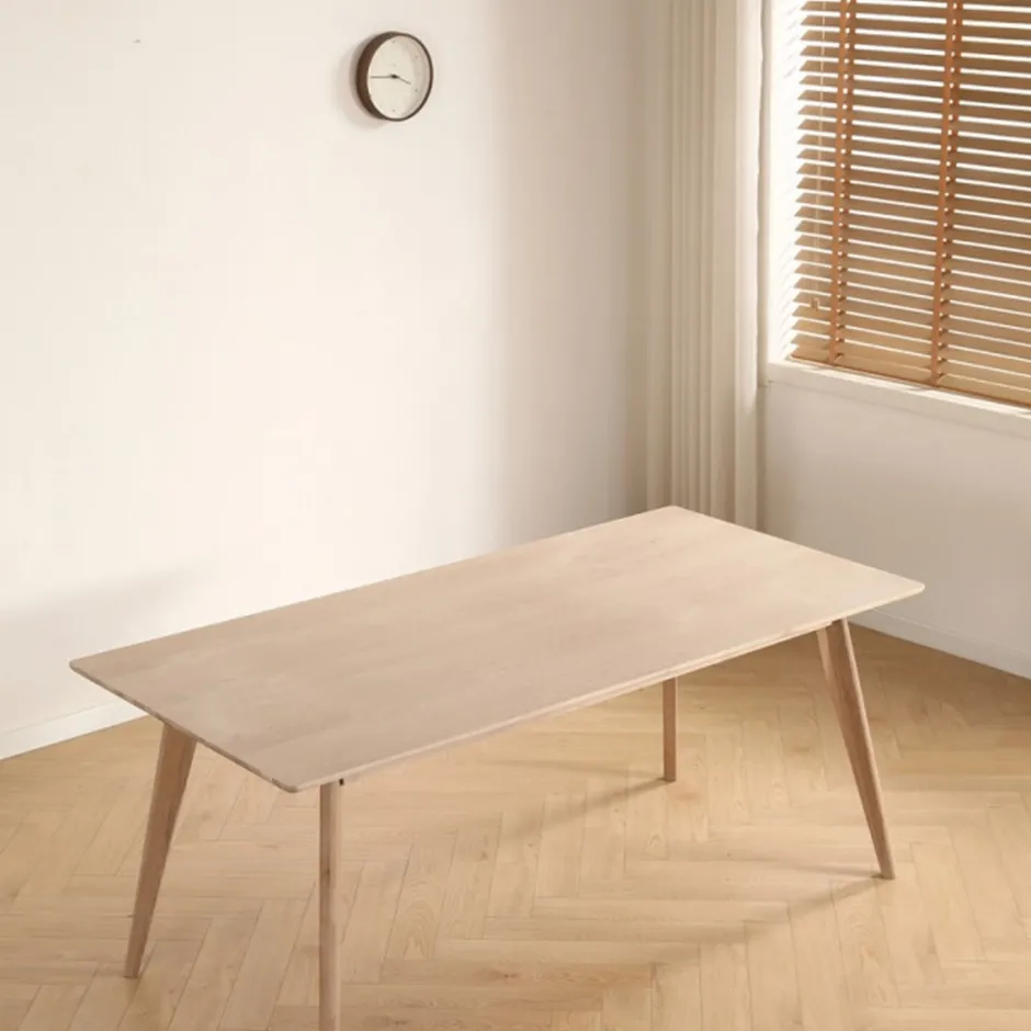 Matbord|Kök|Reforma Matbord 'Line' 180x90 cm - Vitpigmenterad