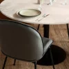 Bord|Runda Matbord|Reforma Matbord 'Marbleous' Runt 120cm - Vit