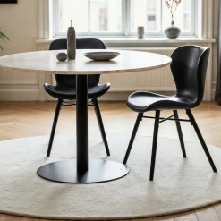 Bord|Runda Matbord|Reforma Matbord 'Marbleous' Runt 120cm - Vit
