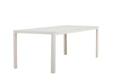 Trädgårdsbord|Uteplats|Garden Prestige Matbord 'Mirko' 205x74cm - Beige