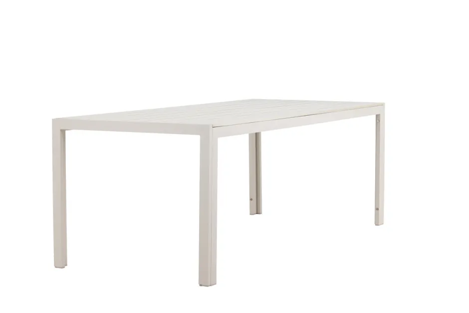 Trädgårdsbord|Uteplats|Garden Prestige Matbord 'Mirko' 205x74cm - Beige