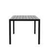 Trädgårdsbord|Uteplats|Garden Prestige Matbord 'Mirko' 205x74cm - Svart