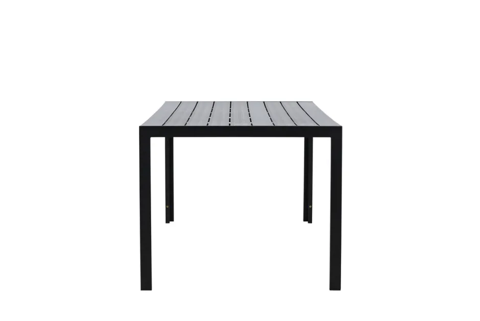 Trädgårdsbord|Uteplats|Garden Prestige Matbord 'Mirko' 205x74cm - Svart