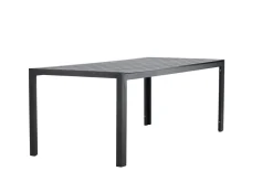 Trädgårdsbord|Uteplats|Garden Prestige Matbord 'Mirko' 205x74cm - Svart
