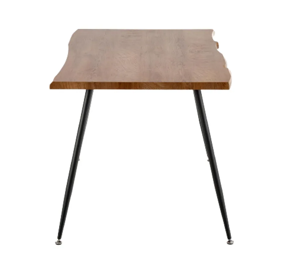 Bord|Matbord|Reforma Matbord 'Norudden' 120x80cm - Svart/Natur