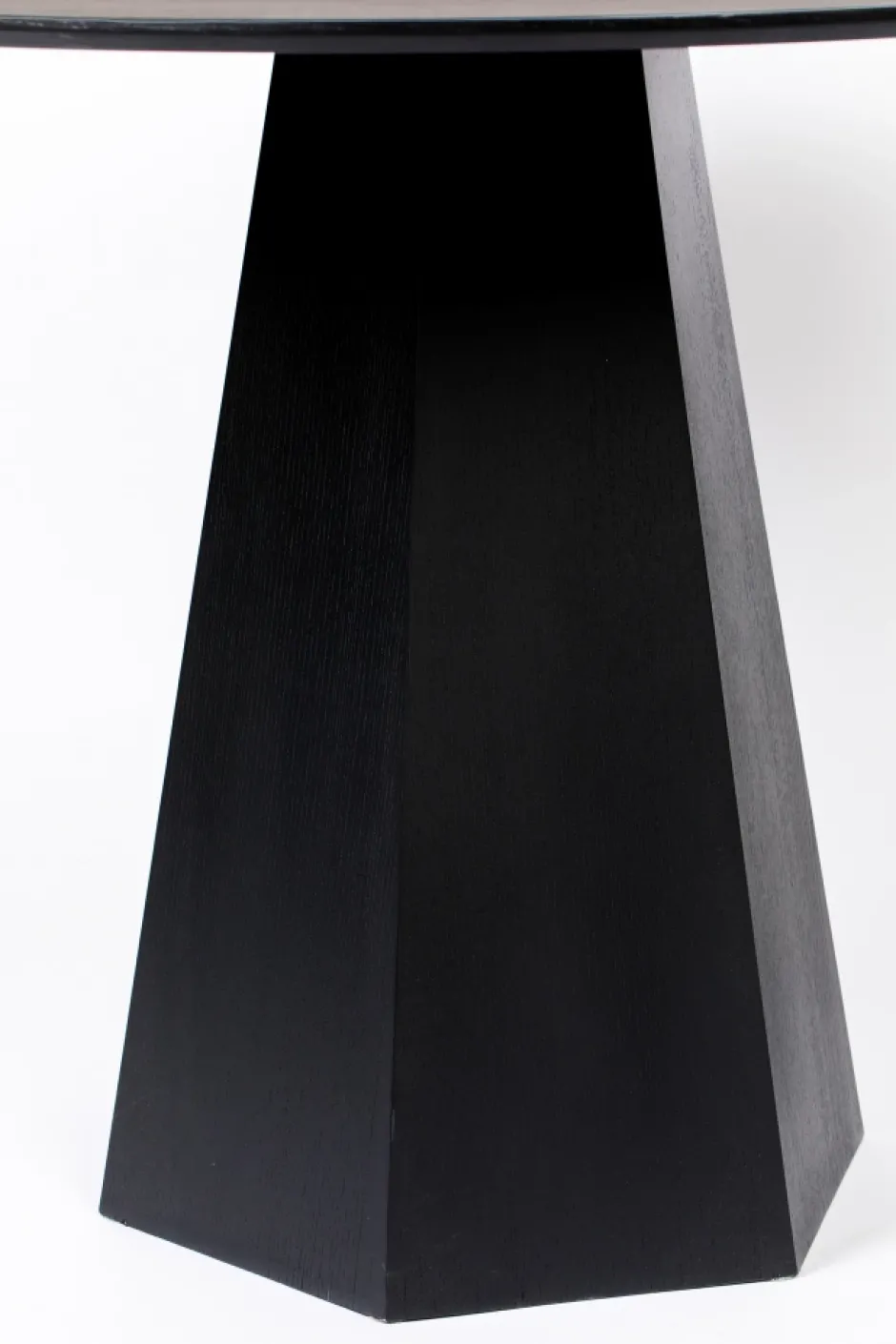 Runda Matbord|Matbord|Zuiver Matbord 'Pilar' Runt 100cm - Svart