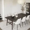 Matbord|Kök|Rowico Home Matbord 'Plainfield' 220x100cm - Mörk ek