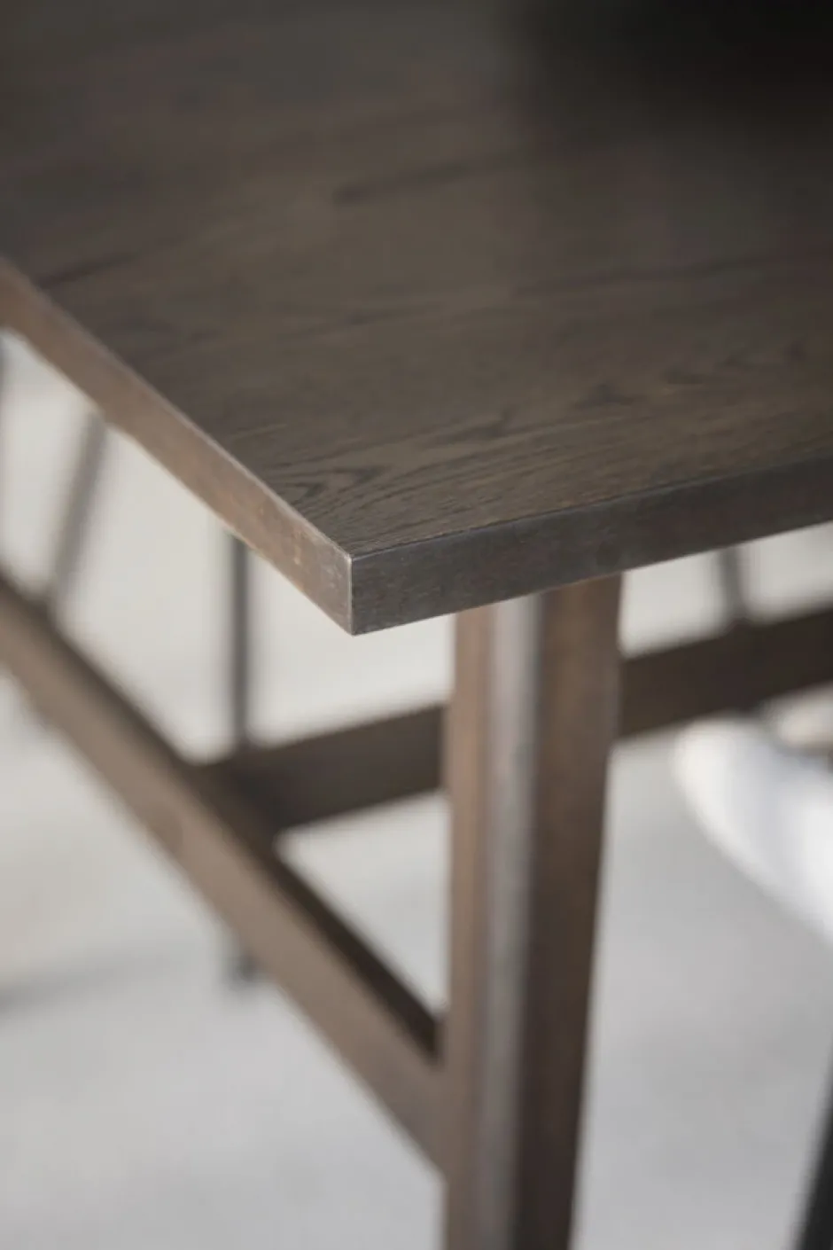 Matbord|Kök|Rowico Home Matbord 'Plainfield' 220x100cm - Mörk ek