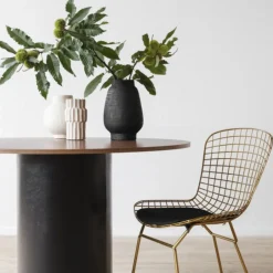 Bord|Runda Matbord|Reforma Matbord 'Rounded' Runt 120cm - Valnöt