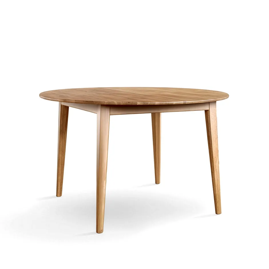 Bord|Matbord|Reforma Matbord 'Saba' Ovalt/Runt 120-165x120 cm - Ek