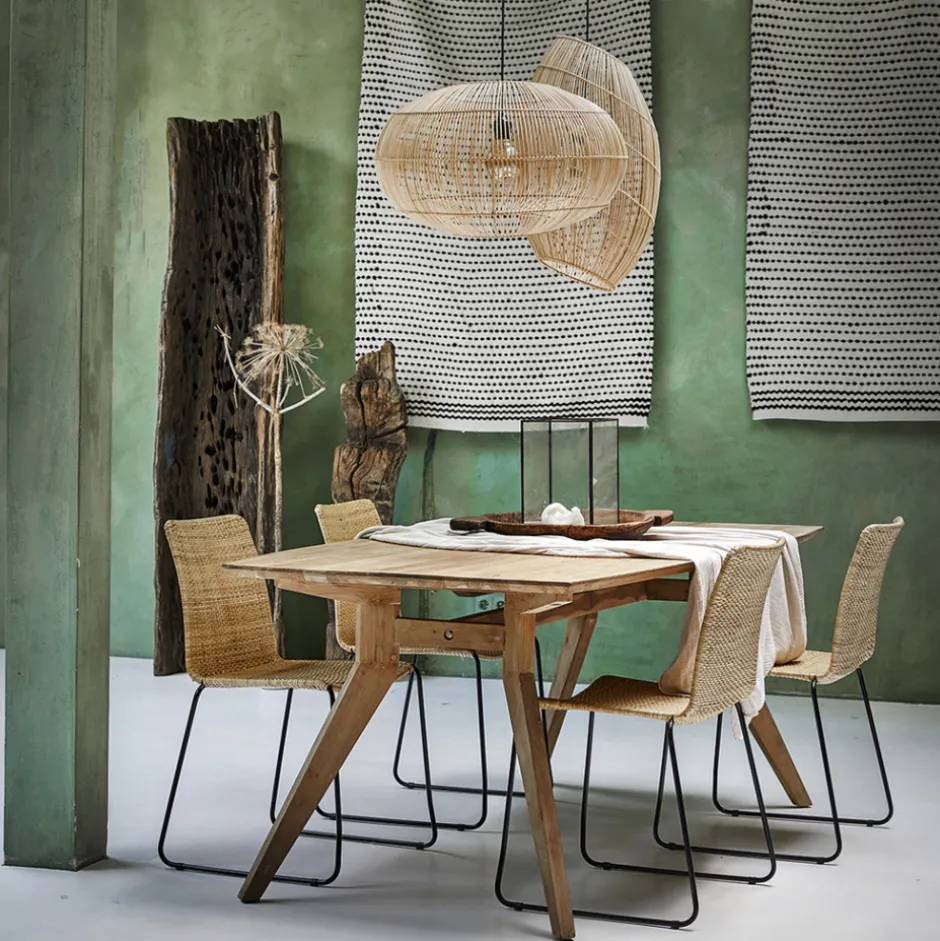 Bord|Matbord|Vintage Matbord 'Studio' 240x100cm - Ljus trä