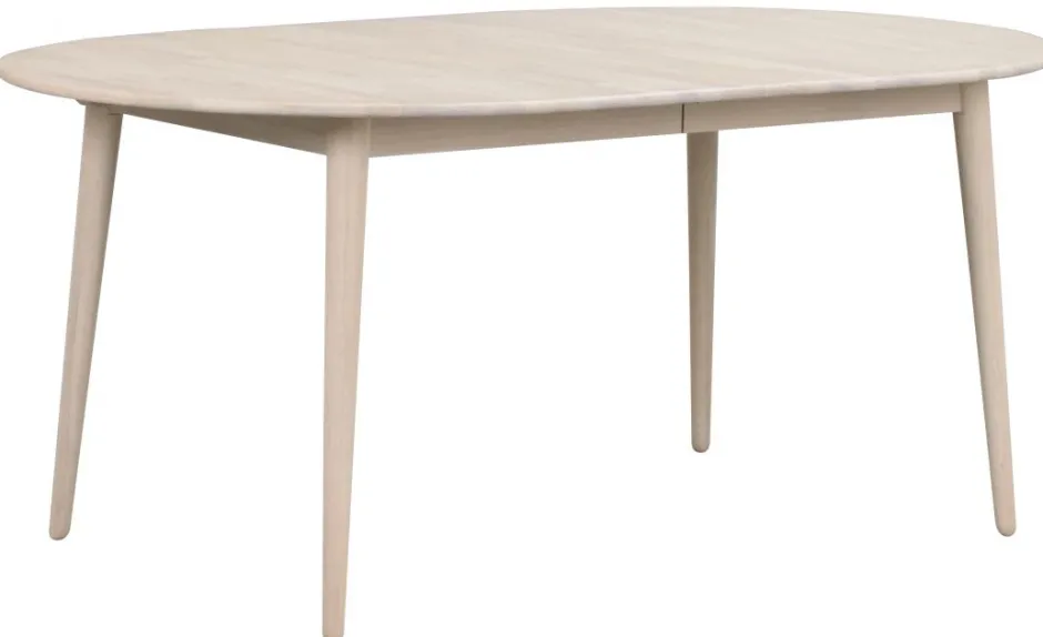 Matbord|Kök|Rowico Home Matbord 'Tyler' Ovalt 170x105cm - Vitpigmenterad Ek