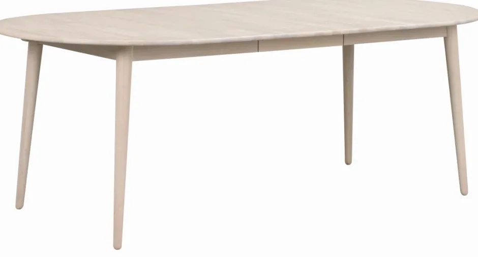Matbord|Kök|Rowico Home Matbord 'Tyler' Ovalt 170x105cm - Vitpigmenterad Ek