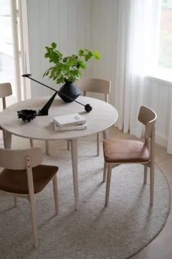 Matbord|Kök|Rowico Home Matbord 'Tyler' 120x120 - Vit
