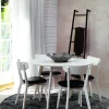 Runda Matbord|Matbord|Rowico Home Matbord 'Yumi' Runt 115cm - Vit