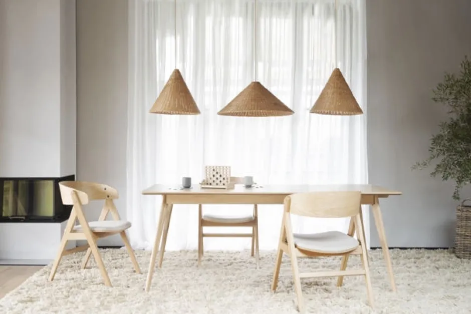Matbord|Kök|Rowico Home Matbord 'Yumi' 190x90cm - Ek