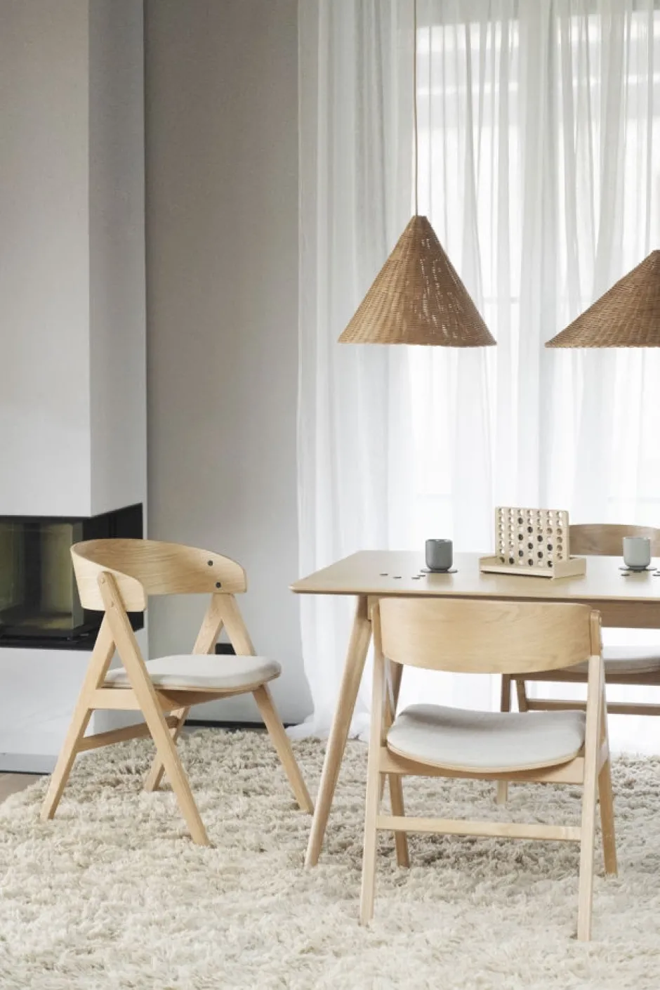 Matbord|Kök|Rowico Home Matbord 'Yumi' 190x90cm - Ek